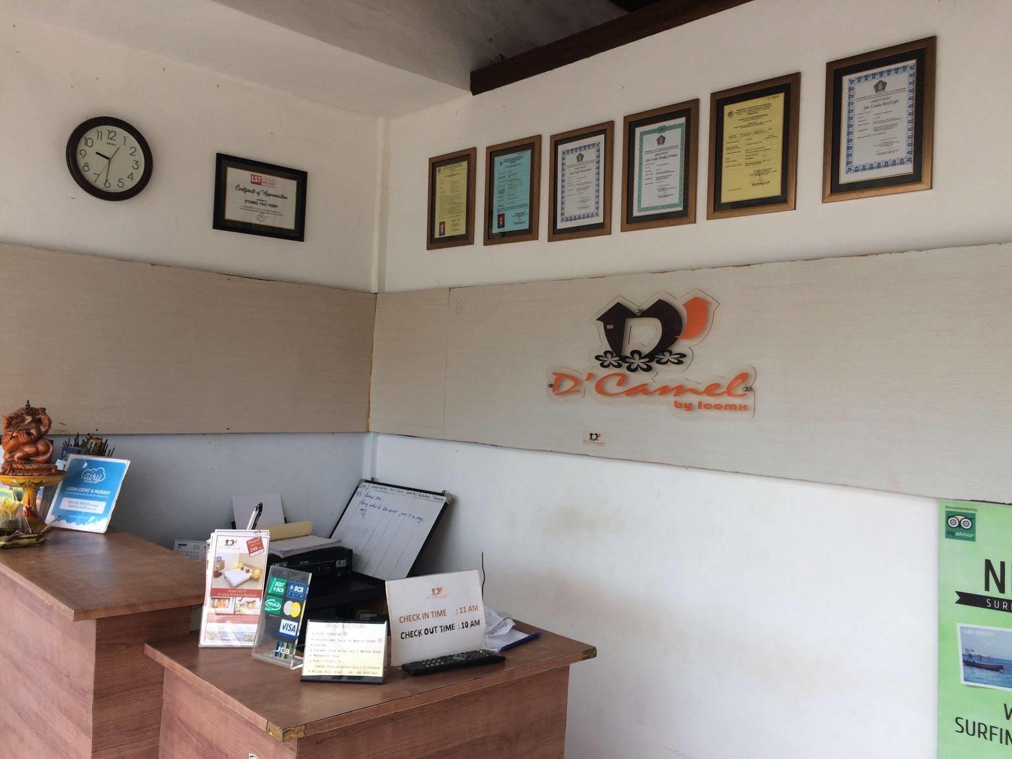 D'Camel Hotel Lembongan Esterno foto